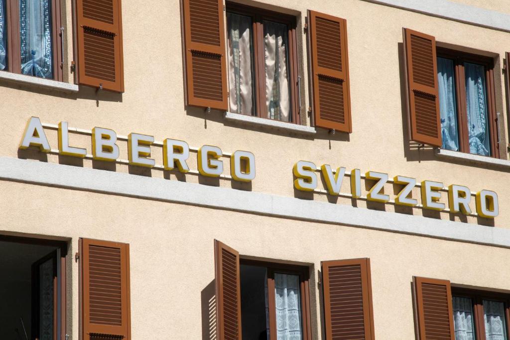 Albergo Ristorante Svizzero Capolago Bagian luar foto