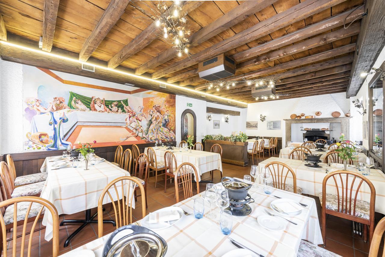 Albergo Ristorante Svizzero Capolago Bagian luar foto